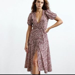Most of All Graham Midi wrap Safari dress, New with tag, size Large.